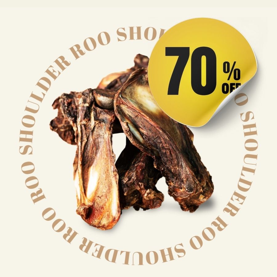 Roo Shoulder Wing Bones - Dog Treats